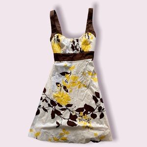 Speechless Y2K empire waist floral sleeveless sundress